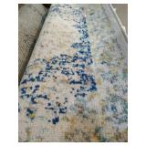 NULOOM BODRUM 26 X 14 IVORY BLUE RUG