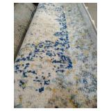 NULOOM BODRUM 26 X 14 IVORY BLUE RUG