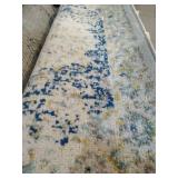 NULOOM BODRUM 26 X 14 IVORY BLUE RUG