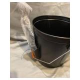 Panacea Black Matte Metal Ash Container and Shovel Set