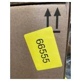 NICETOWN 100% Blackout Window Curtain Panels, Heat and Full Light Blocking Drapes with Black Liner for Nursery, 84 inches Drop Thermal Insulated Draperies (White, 2 Pieces, 52 inches Wide Each Panel)