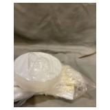 NICETOWN 100% Blackout Window Curtain Panels, Heat and Full Light Blocking Drapes with Black Liner for Nursery, 84 inches Drop Thermal Insulated Draperies (White, 2 Pieces, 52 inches Wide Each Panel)