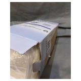 Elviros Cervical Memory Foam Pillow, Contour Pillows for Neck and Shoulder Pain, Ergonomic Orthopedic Sleeping Neck Contoured Support Pillow for Side Sleepers, Back and Stomach Sleepers (White)