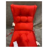Red Outdoor Chair Cushion