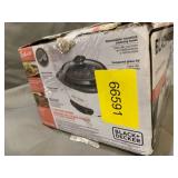 BLACK+DECKER 3-Cup Electric Rice Cooker with Keep-Warm Function, White, RC503