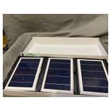 Wasserstein - Solar Panel for Arlo Ultra 2 and Arlo Pro 4 Surveillance Cameras (3-Pack) - White