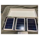 Wasserstein - Solar Panel for Arlo Ultra 2 and Arlo Pro 4 Surveillance Cameras (3-Pack) - White