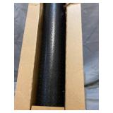 Basics High-Density Round Foam Roller, 36 Inches, Black