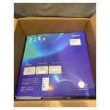 Taloya Smart WiFi Ceiling Light(15.8 Inch-28W), Compatible with Alexa,Google,Remote Controller, Dimmable by App, LED Flush Mount Ceiling Fixture for Bedroom Living Room