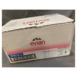 evian Natural Spring Water Bottles, Naturally Filtered Spring Water, 500 ML bottle, 24 Count