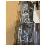 Zenna Home Tension Pole Shower Caddy, Satin Nickel