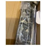 Zenna Home Tension Pole Shower Caddy, Satin Nickel