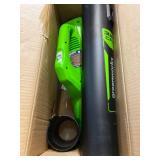 Greenworks 90 MPH 320 CFM 24-Volt Battery Cordless Handheld Leaf Blower (Tool-Only)
