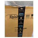 Alpine Corporation Animated Winter Wonderland Set with LED Light and Music