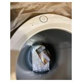 Luxury Towel Warmer Bucket Style - White Large Towel Heater Portable Spa Towel Warmer for Bathroom - Auto Shut Off, Fits Up To Two Oversized Towels - Bathrobe, Towel, Blanket, PJ - SereneLife SLTLW100