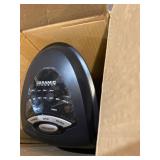 Lasko - Ceramic Tower Space Heater with Remote Control - Black/Silver