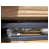 SONGMICS 4-Tier Shoe Rack, Stackable Organizer, 12-16 Pairs, Metal Storage, Smoky Gray