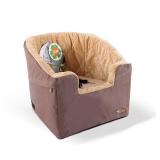 K&H Pet Products Bucket Car Booster Seat, Tan, Small