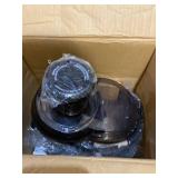 Hamilton Beach 67601A Powerful 800W Big Mouth Countertop Juice Extractor, Black