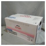 evian Natural Spring Water Bottles, Naturally Filtered Spring Water, 500 ML bottle, 24 Count
