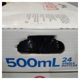 evian Natural Spring Water Bottles, Naturally Filtered Spring Water, 500 ML bottle, 24 Count