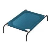 Coolaroo Elevated Durable Outdoor Medium Dog Bed Aquatic Blue