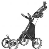 CaddyTek SuperLite Explorer V8 Golf Push Cart 4 Wheel Strong Aluminum Frame ?