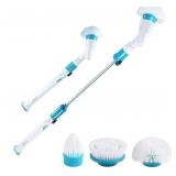 ELECTRIC SPIN SCRUBBER 43.7IN , CORDLESS & RECHARGEABLE
