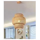 DANGGEOI HAND WOVEN HANGING LIGHT PATIO , 19.68X18.89IN