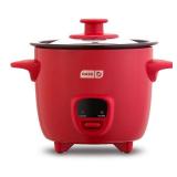 Dash 2-Cup Electric Mini Rice Cooker - Red