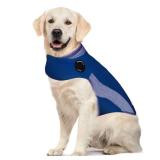 ThunderShirt Anxiety Jacket for Dogs, Blue Polo, Extra Large USED