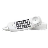 AT&T - 210M Trimline Corded Telephone - White