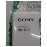 Sony - ZX Series Wired On-Ear Headphones - White