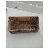 Storageworks Handmade seagrass Basket 15" x 7"