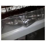 Four Clear Trays Size: 15" x 6"