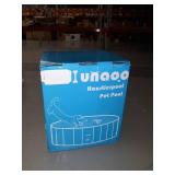 lunaoo Foldable Dog Pool - Portable Kiddie Pool for Kids, PVC Bathing Tub, Outdoor Swimming Pool, Size: UNKNOWN