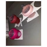 Boon Nursh Reusable Silicone Pouch Baby Bottle, Air-Free Feeding, Pink Multi Pack 4 Oz 3 Pk, UPC: 69028112296