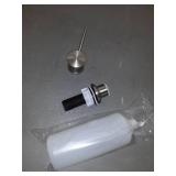 Moen 3942SRS Deck Mounted Kitchen Soap Dispenser with Above the Sink Refillable Bottle, Spot Resist Stainless, Part#: 3942SRS