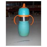 Kid Basix by New Wave - Safe Sippy 2; Baby & Toddler Stainless Steel Cup with Straw, UPC: 89418002404
