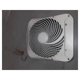 Treva 10-Inch Portable Desktop Air Circulation Battery Fan - 2 Cooling Speeds - With AC Adapter