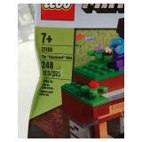 LEGO Minecraft The Abandoned Mine 21166 Zombie Cave Playset with Action Figures (248 Pieces)
