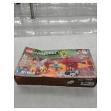 LEGO Minecraft The Blaze Bridge 21154 Toy Battle Building Set (370 Pieces)