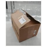 11 pack 16oz Amber Boston Glass Bottles