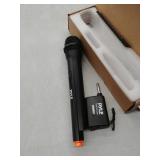 Portable VHF Wireless Microphone System - Professional Battery Operated Handheld PDWM91