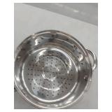 Oster Hali Steamer Set W/Lid - 3 Qt Casserole W/Lid & Steamer Insert - Mirror Finish - SS - 0.4 mm