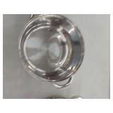 Oster Hali Steamer Set W/Lid - 3 Qt Casserole W/Lid & Steamer Insert - Mirror Finish - SS - 0.4 mm