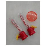 GrayBunny GB-6846B Mini Hummingbird Feeders, Set of 2