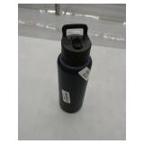 Simple Modern 40 oz Summit Water Bottle with Straw Lid Stainless Steel -Deep Ocean USED