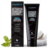 Cali White ACTIVATED CHARCOAL & ORGANIC COCONUT OIL TEETH WHITENING TOOTHPASTE
