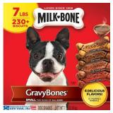 Milk-Bone GravyBones Small Biscuit Dog Treats, 7-lb box